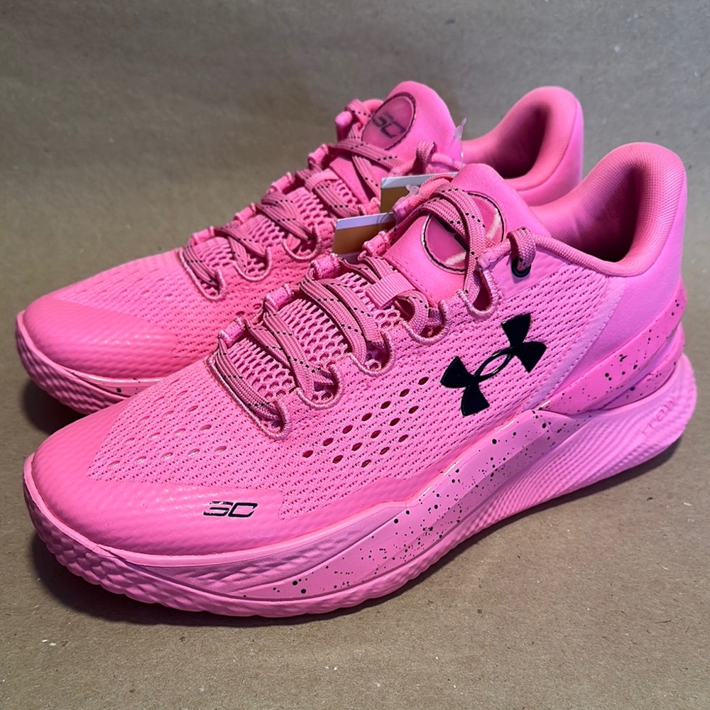 Under Armour Curry 2 Low Flotro Mens Size 11.5 Pink Promo Sample